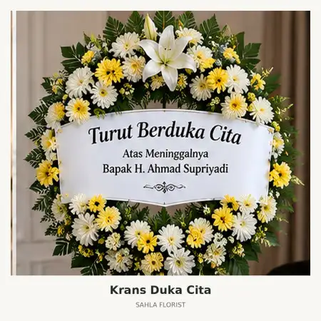 Krans Bunga Duka Rs Abdi Waluyo
